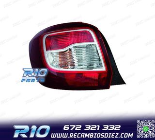 PILOTO IZQ DACIA SANDERO STEPWAY 13-17 BLANCO ROJO TINTADO