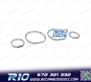 AROS CROMO CUADRO INSTRUMENTOS BMW E46