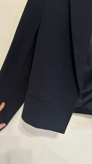 Blazer Zara Azul Marino