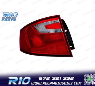 PILOTO IZQ PARA SEAT TOLEDO IV 12- BLANCO ROJO