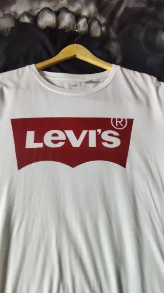 Camiseta Levi's Blanca Talla L