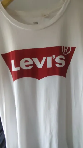 Camiseta Levi's Blanca Talla L