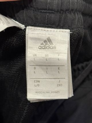 Pantalón Adidas Negro Talla 11