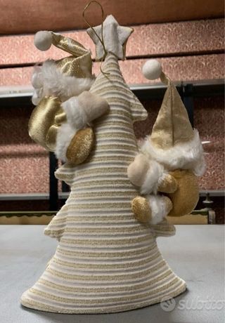 Addobbo Natalizio Albero con Babbo Natale