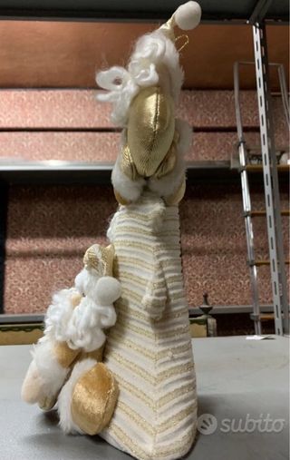 Addobbo Natalizio Albero con Babbo Natale