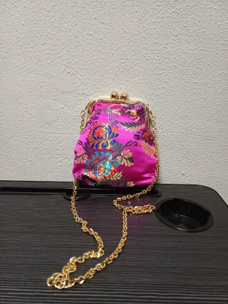 Conjunto Zapatos y Bolso Fiesta Talla 40