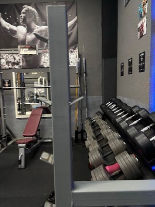 rack de entrenamiento