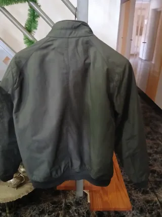 Cazadora aviador verde talla M