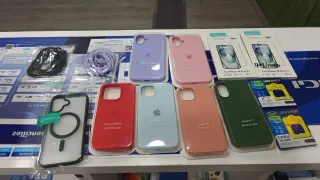 Confezione da 6 custodie in silicone per iPhone, colori vari