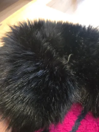 Abrigo italiano con cuello de pelo