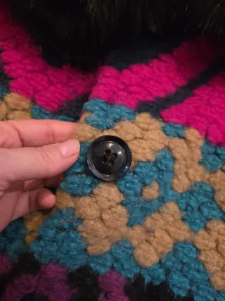 Abrigo italiano con cuello de pelo