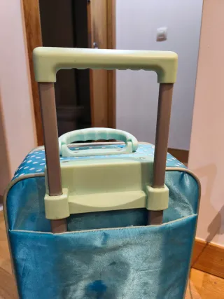 Maleta infantil Frozen con ruedas como nueva super