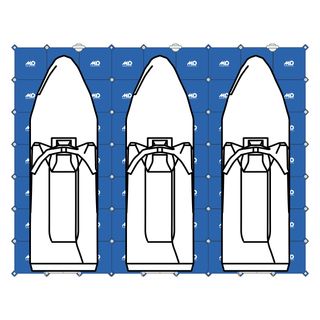 Plataforma modular flotante para moto acuática