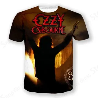 Camiseta Ozzy Osbourne 3D Sabbath