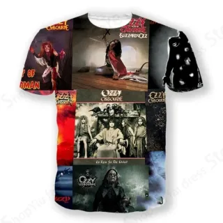 Camiseta Ozzy Osbourne 3D Sabbath