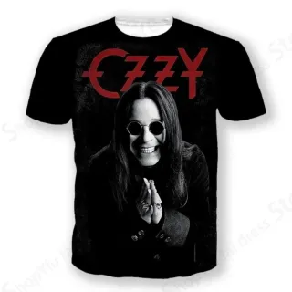 Camiseta Ozzy Osbourne 3D Sabbath