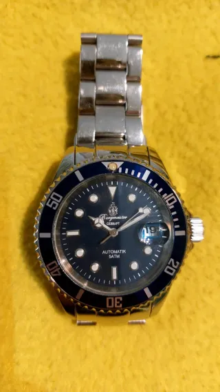 Orologio Burgmeister Automatico Blu