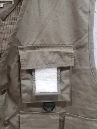 Chaleco de caza CAM-FIS Verde Talla XL