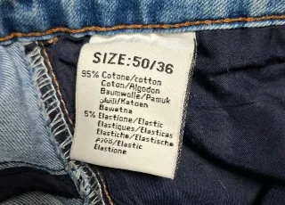 Pantalón Bruno Leoni Azul Roto