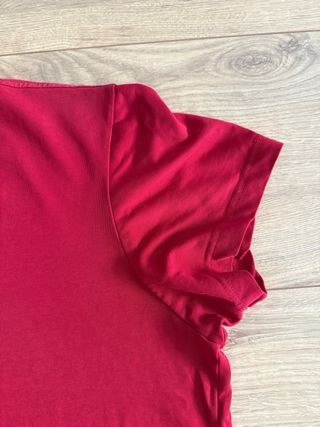 Camiseta Lacoste Roja Talla XL