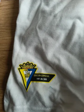 Camiseta Cádiz CF 110 Aniversario Talla XL