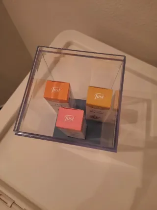 Set 3 creme da 30ml Just + contenitore Brickstore