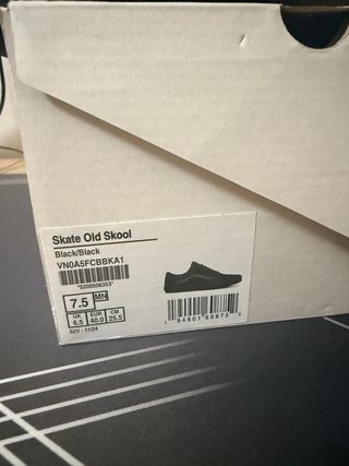 Zapatillas Vans Old Skool Negras