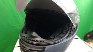 Casco Moto Integral Favoto Gris Talla M