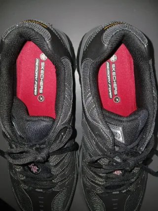 Botas de seguridad Skechers negras  47,5