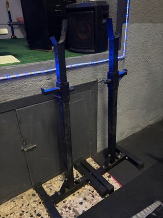 Soportes para barra de gimnasio