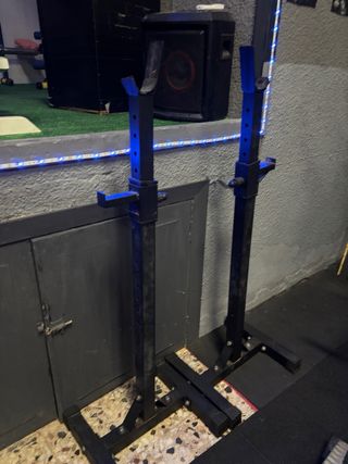Soportes para barra de gimnasio
