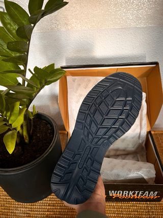 Zapato de seguridad Workteam mujer metal cree