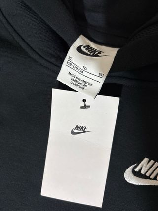 Sudadera Nike Niño Negra