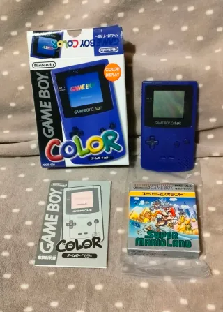 Nintendo Game Boy Color Morado + Súper Mario Land