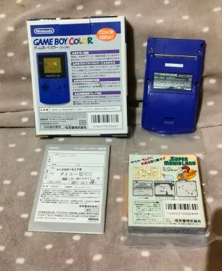 Nintendo Game Boy Color Morado + Súper Mario Land
