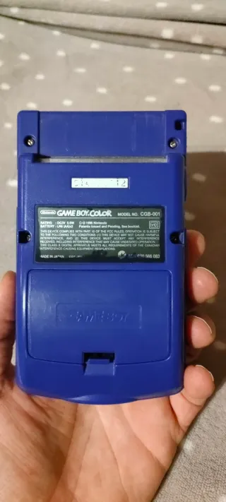 Nintendo Game Boy Color Morado + Súper Mario Land