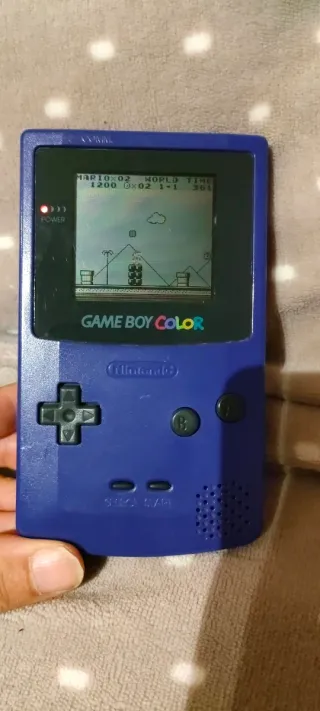 Nintendo Game Boy Color Morado + Súper Mario Land