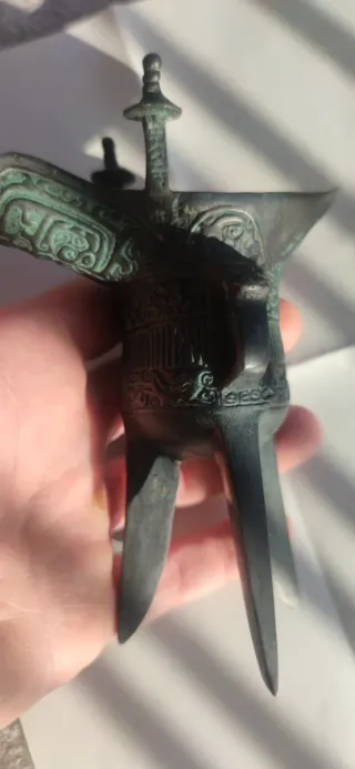 Incensario chino Bronce