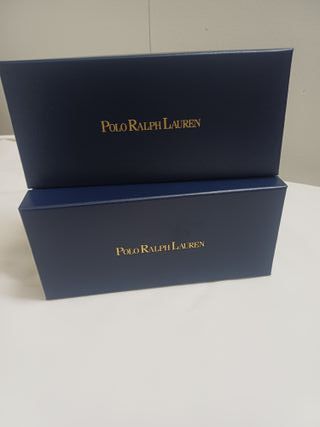 2 Scatole Vuote Polo Ralph Lauren Blu