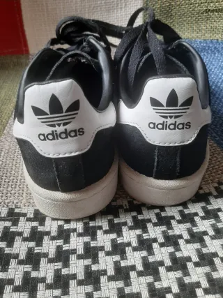 Zapatillas Adidas Campus Negras Blancas