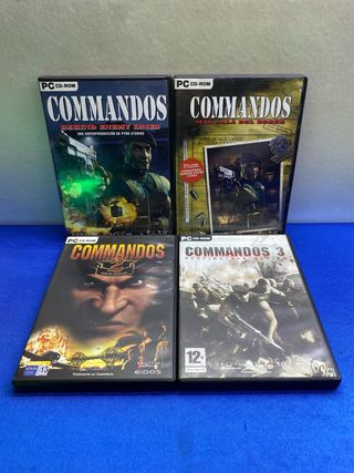 JUEGO PC COMMANDOS SAGA