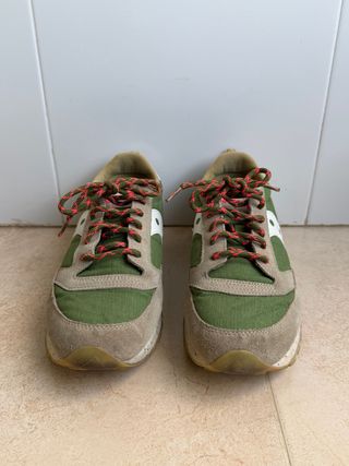 Zapatillas Saucony Jazz Beige/Verde