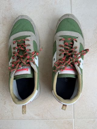 Zapatillas Saucony Jazz Beige/Verde