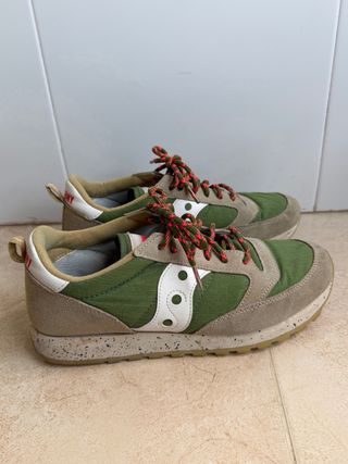 Zapatillas Saucony Jazz Beige/Verde