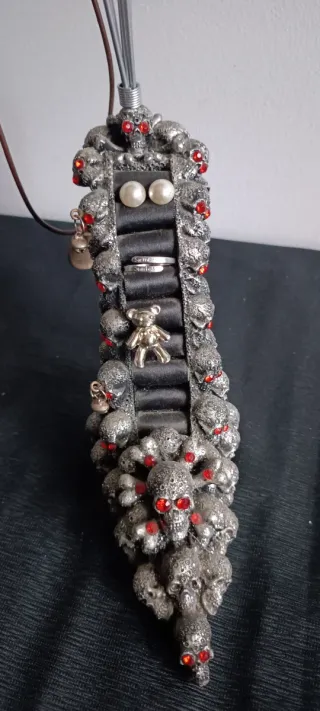 Joyero zapato tacón adornado