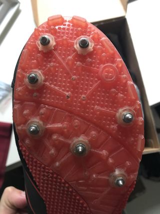 Zapatillas atletismo Kalenji Negras Rojas Talla 42