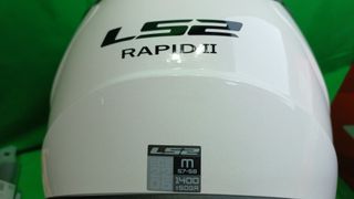 Casco Moto Integral LS2 Rapid II Blanco Talla M