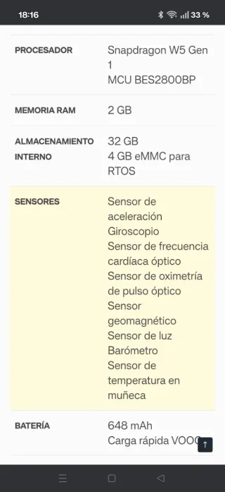 Oppo Watch X2 Smartwatch ULTIMO PRECIOOOO