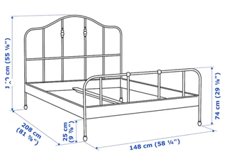 Estructura Cama Matrimonio Ikea Sagstua