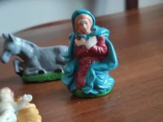 Natività (5pz) in ceramica